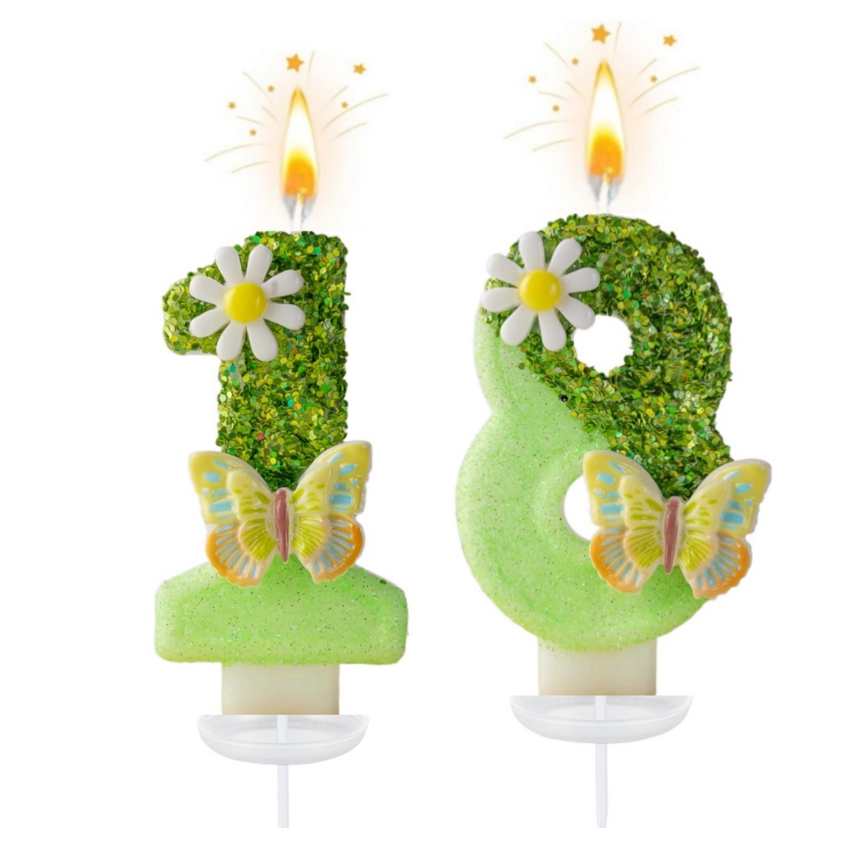 Garden Camera - Nuevas Velas de Cumpleaños con Números