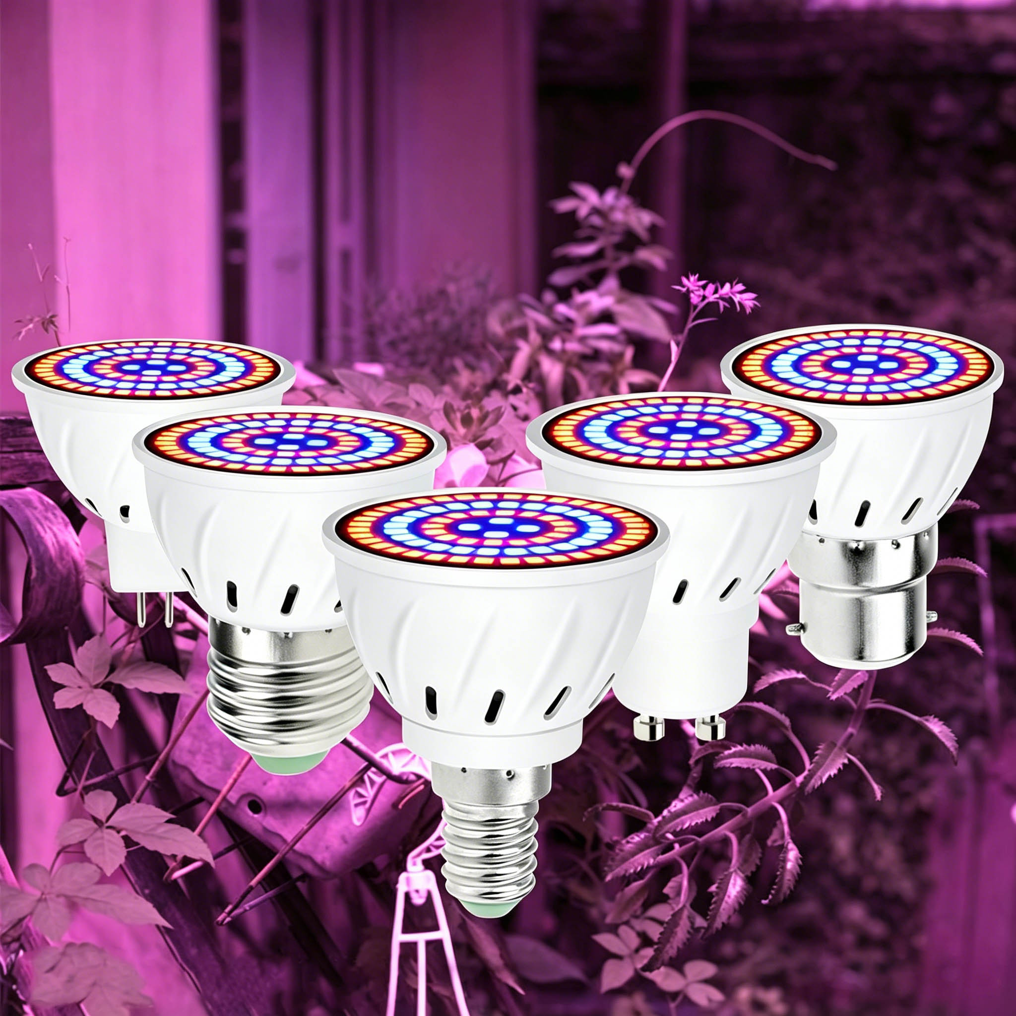 Plant Grow Light Full Spectrum - Lámpara de Cultivo LED de Espectro
