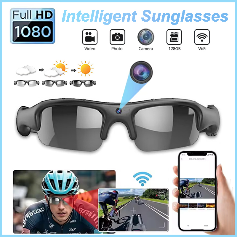 Garden Camera - Gafas inteligentes WIFI 1080P, cámara para