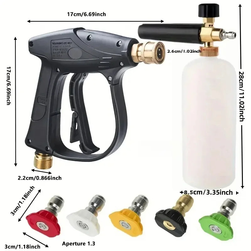 Smart Garden Kit - Pistola de agua de limpieza de