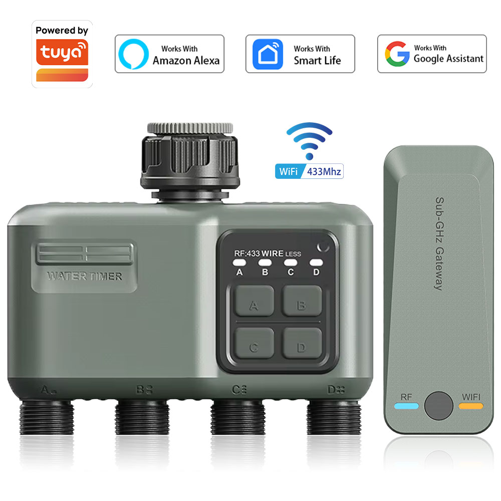 Garden Camera - Temporizador de Riego Programable de 4
