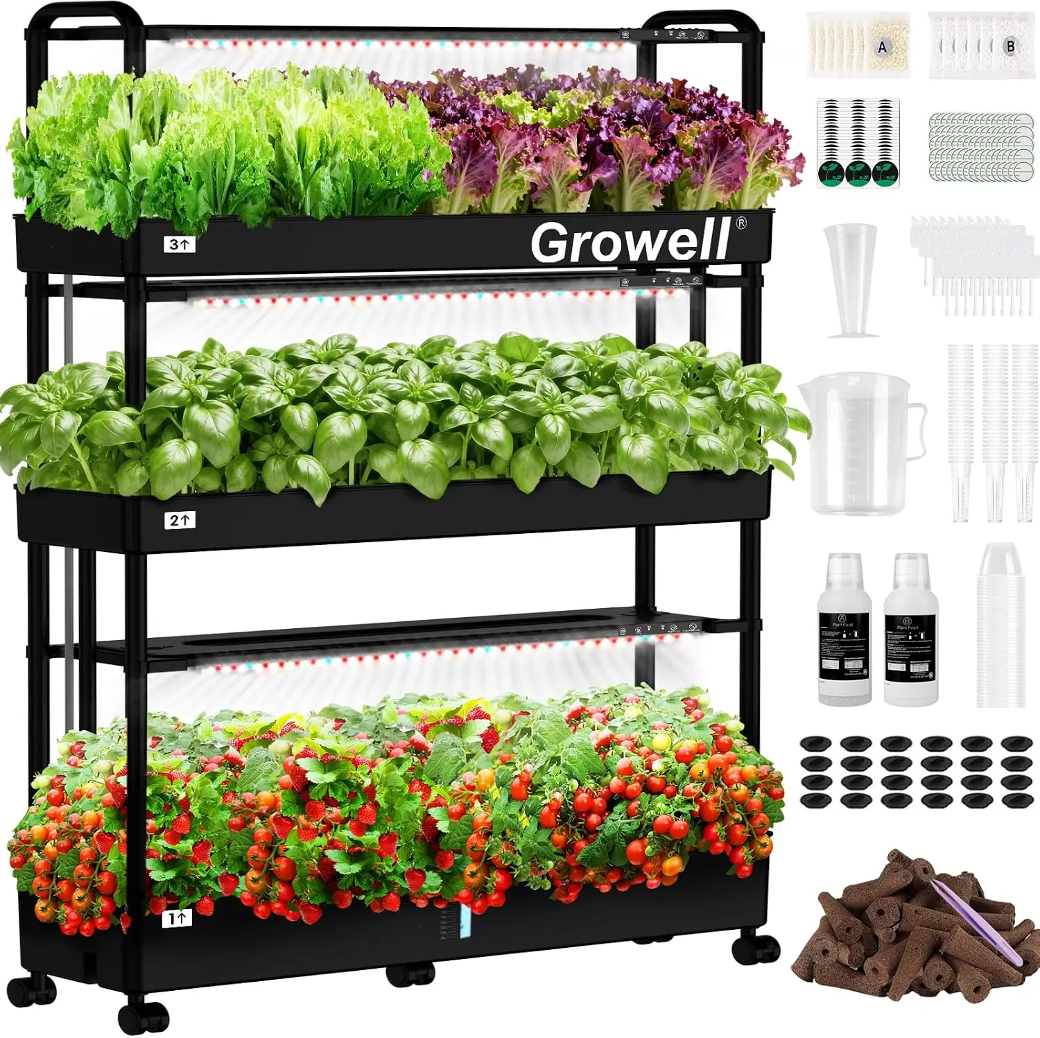 Hydroponic Grow Pod - Gran Kit de Sistema de Cultivo