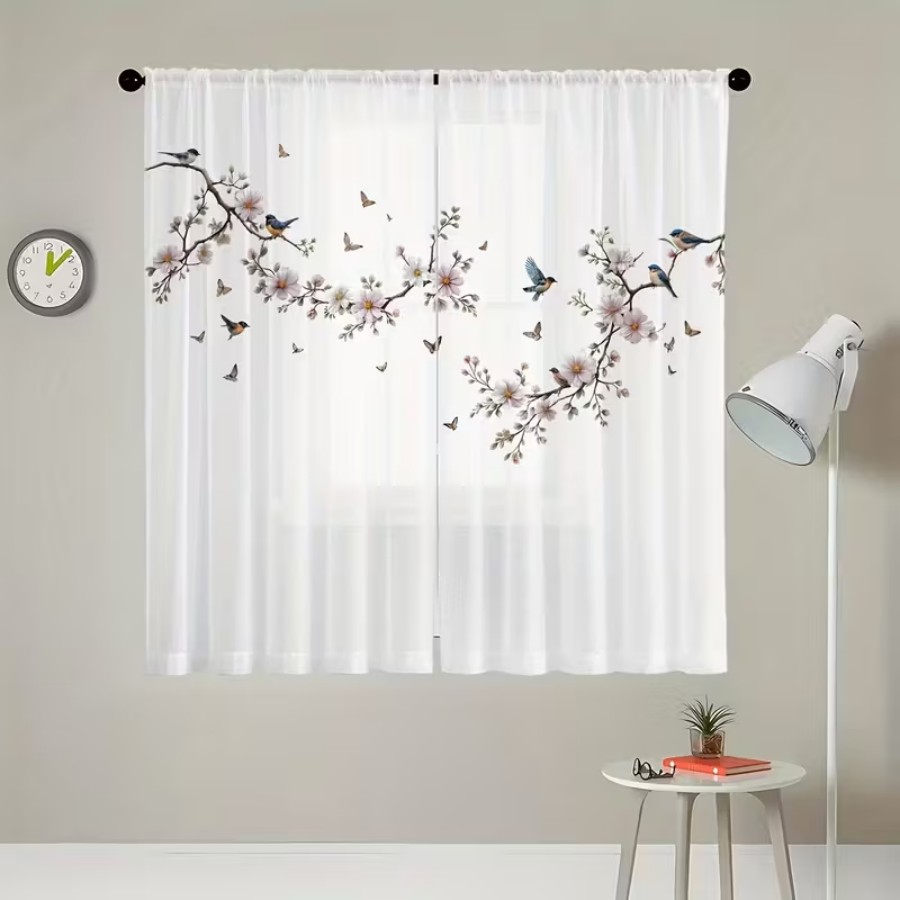2 Cortinas Transparentes con E - Garden Camera reseña y precio
