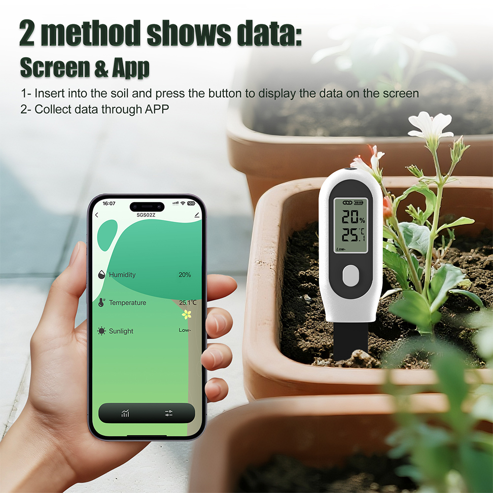 Medidor de Suelo 3 en 1 Zigbee - Smart Pot reseña y precio