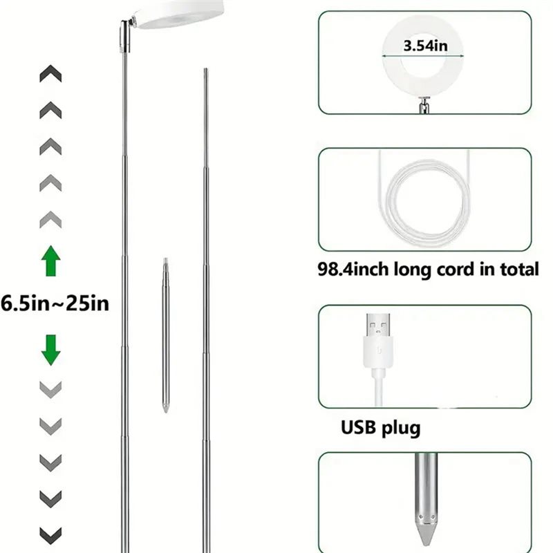 Lámpara de cultivo LED FYBL, d - Plant Grow Light Full Spectrum reseña y precio