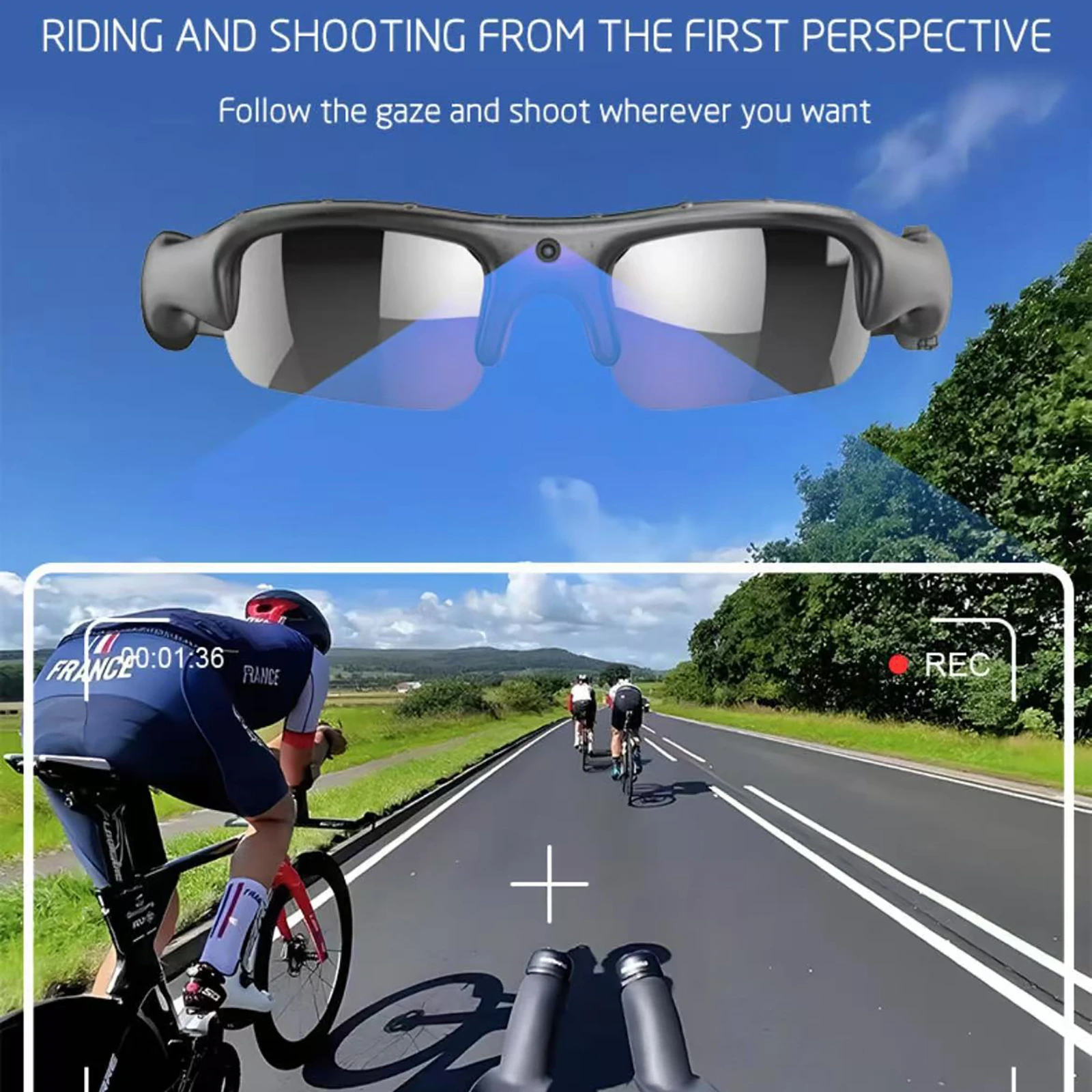 Gafas inteligentes WIFI 1080P, - Garden Camera reseña y precio