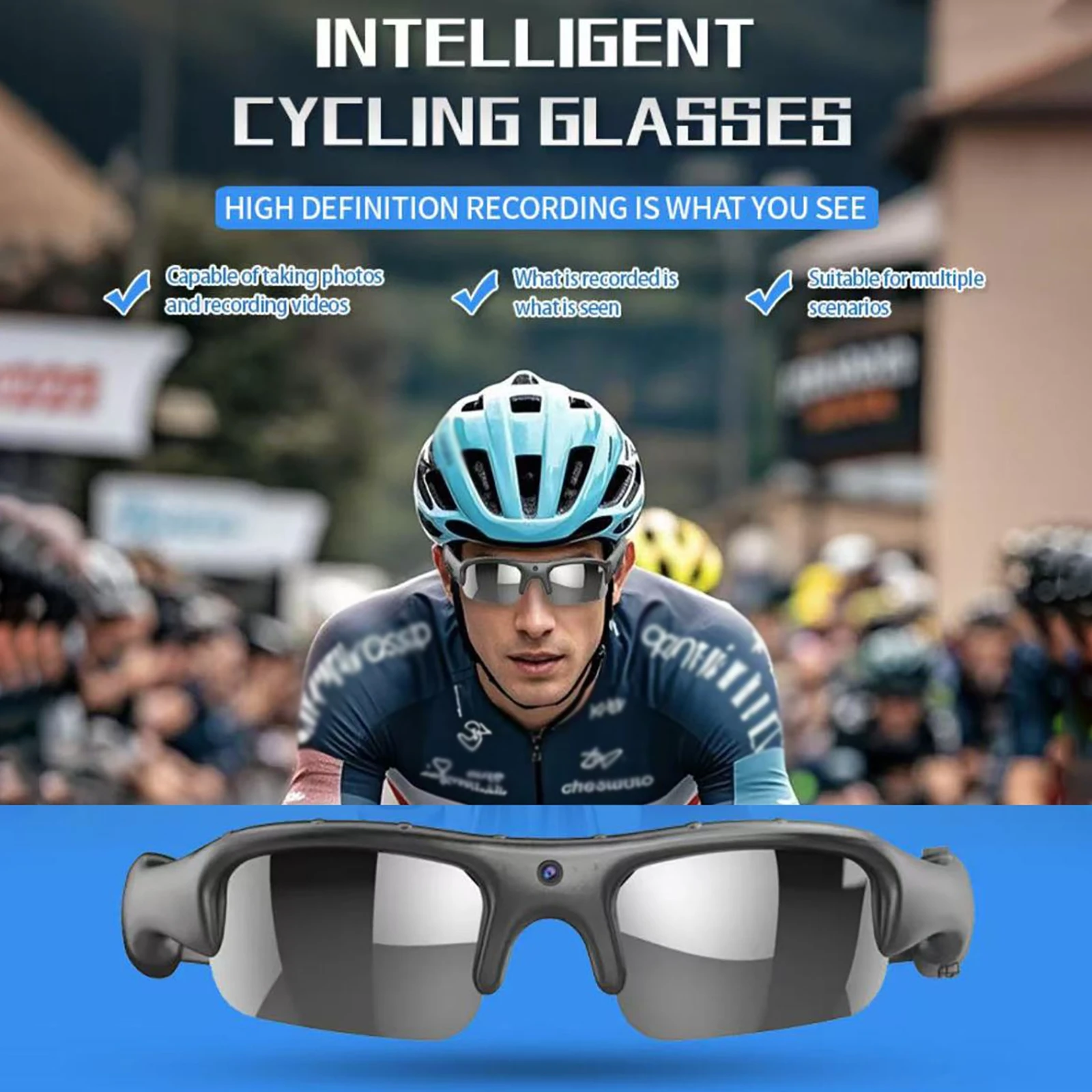 Gafas inteligentes WIFI 1080P, - Garden Camera reseña y precio