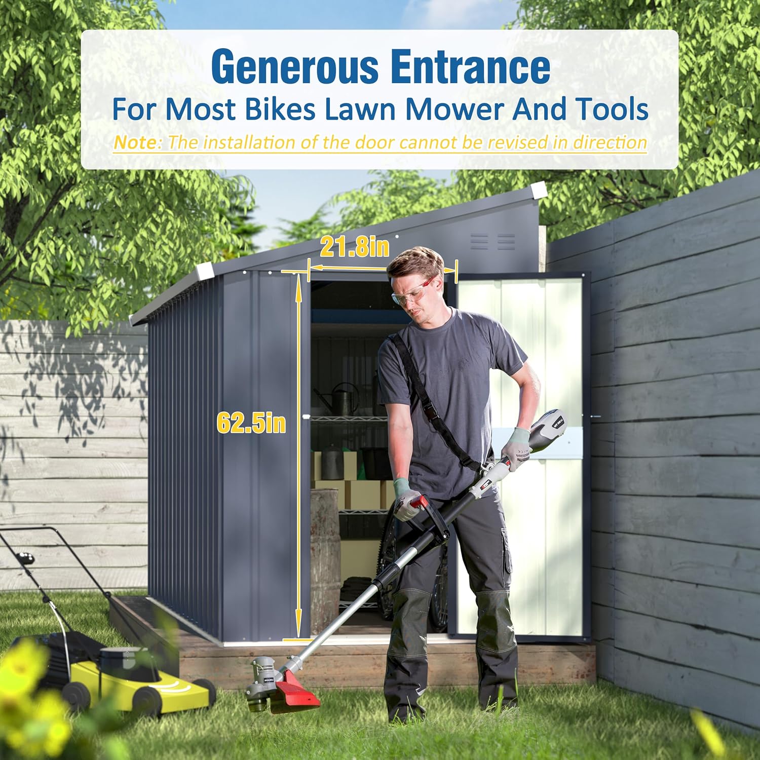 Kit de cobertizo metálico para - Indoor Garden Kit reseña y precio