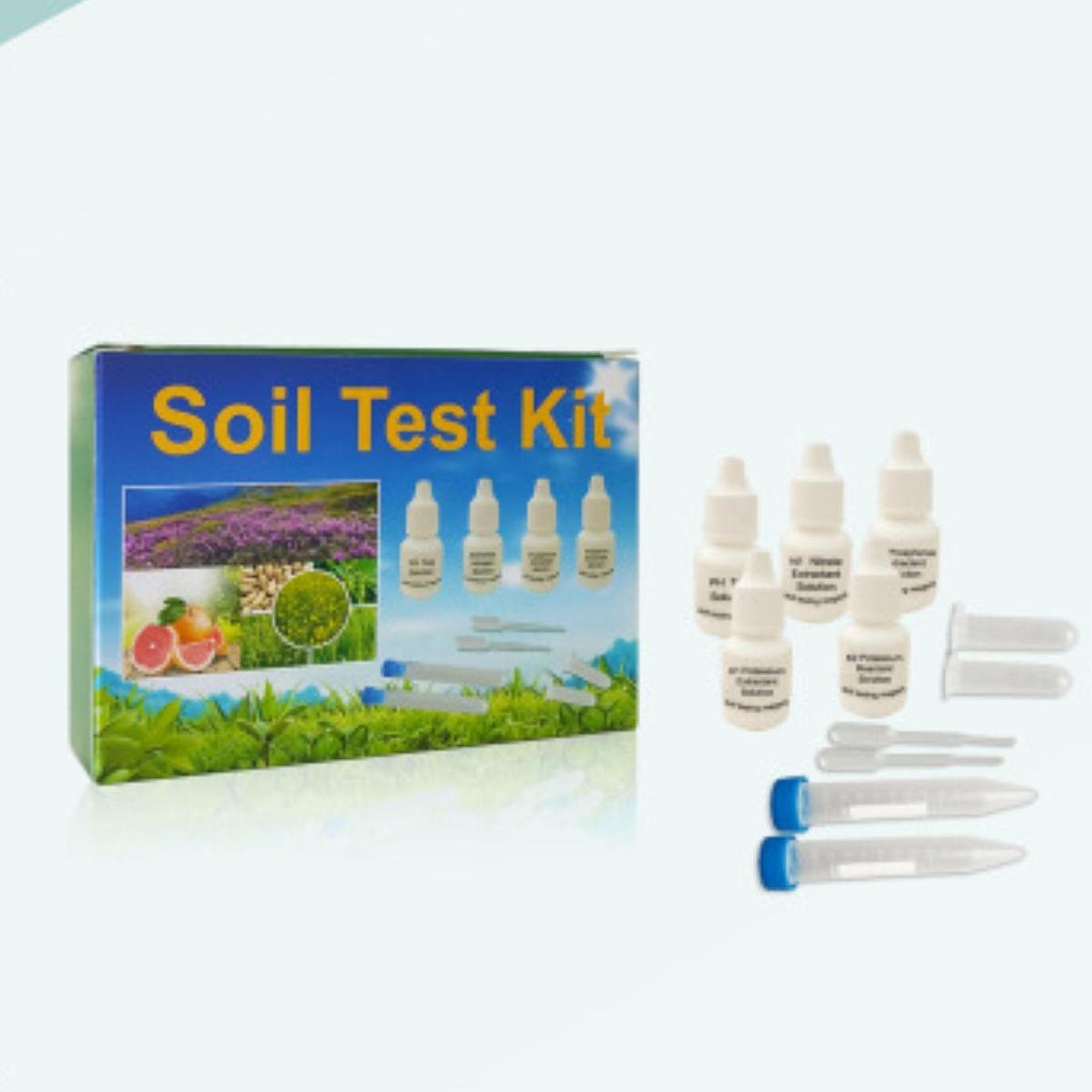 Kit de análisis de suelo, fáci - Indoor Garden Kit reseña y precio