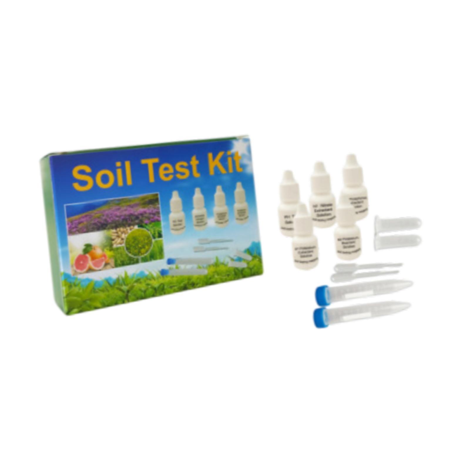 Kit de análisis de suelo, fáci - Indoor Garden Kit reseña y precio