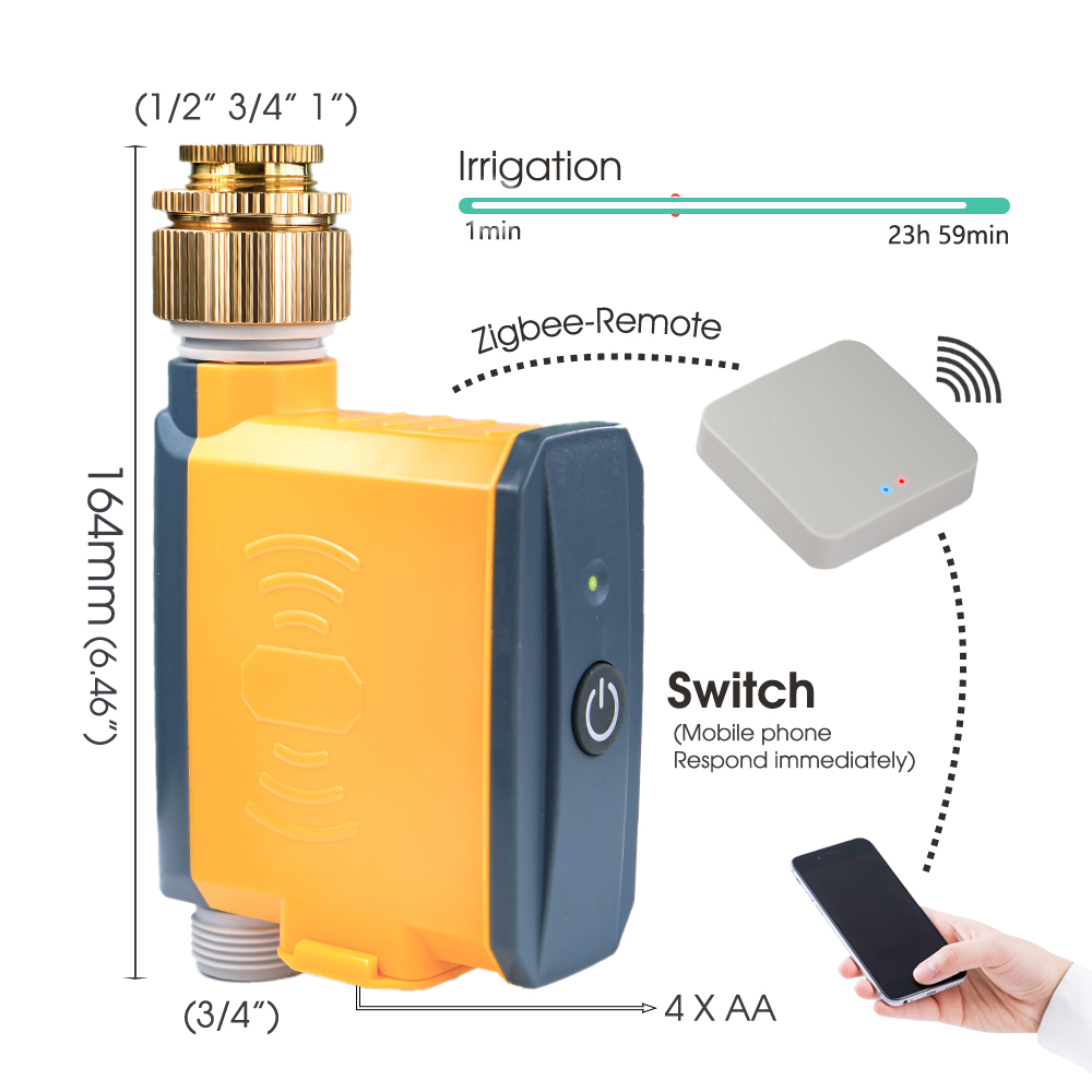 Temporizador Zigbee para Jardí - Smart Garden System reseña y precio
